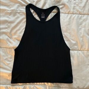 Aerie Black Racerback Tank Top
